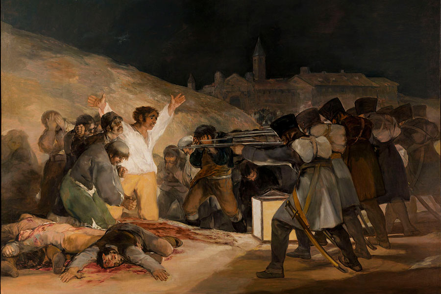 El tres de Mayo de Goya